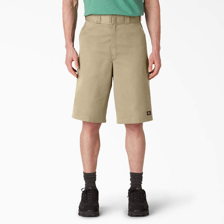 Dickies Loose Fit Flat Front Work Shorts, 13"